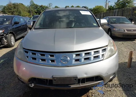 2004 Nissan Murano Se from USA, damaged, VIN JN8AZ08W84W315977